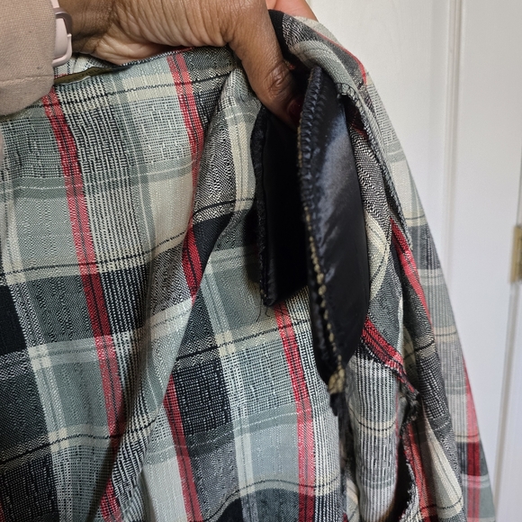 Oversized Vintage Career Elements Plaid Blazer - Picture 4 of 5